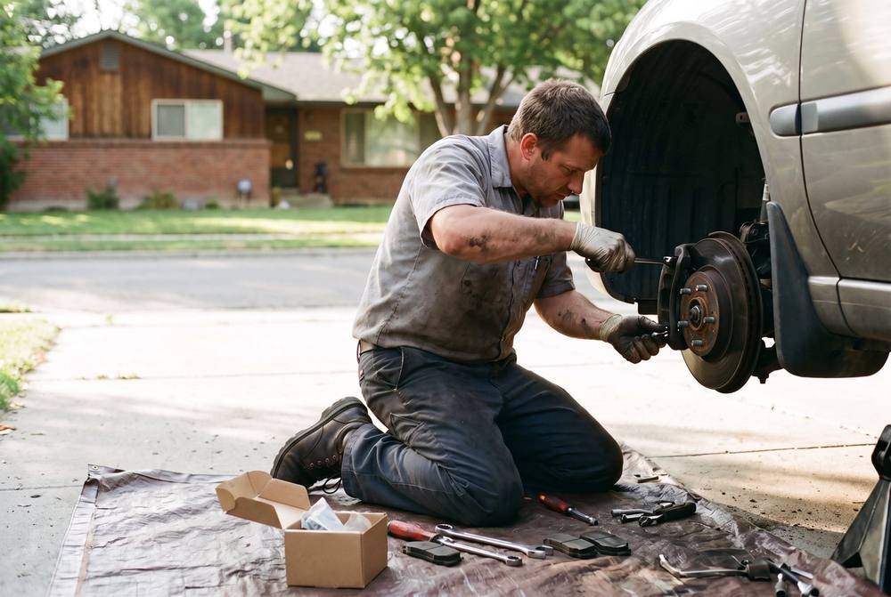 Brake pads replacement