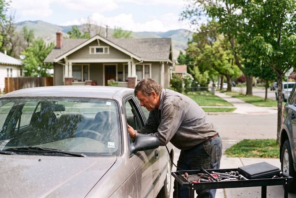 Pre-repair vehicle check